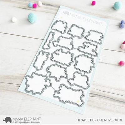Mama Elephant Creative Cuts - Hi Sweetie